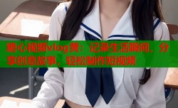 糖心视频vlog黄：记录生活瞬间，分享创意故事，轻松制作短视频