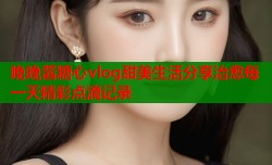 晚晚酱糖心vlog甜美生活分享治愈每一天精彩点滴记录