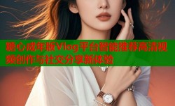 糖心成年版Vlog平台智能推荐高清视频创作与社交分享新体验