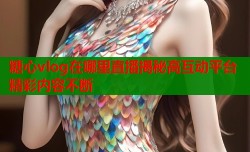 糖心vlog在哪里直播揭秘高互动平台精彩内容不断