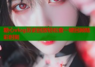 糖心vlog历史回放轻松查一键回顾精彩时刻