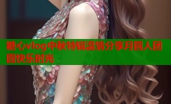 糖心vlog中秋特辑温情分享月圆人团圆快乐时光