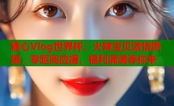 糖心Vlog世界杯：火辣宝贝激情燃爆，零距离应援，福利满满等你来