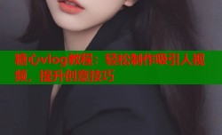 糖心vlog教程：轻松制作吸引人视频，提升创意技巧