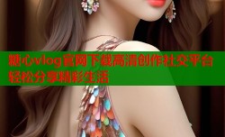 糖心vlog官网下载高清创作社交平台轻松分享精彩生活