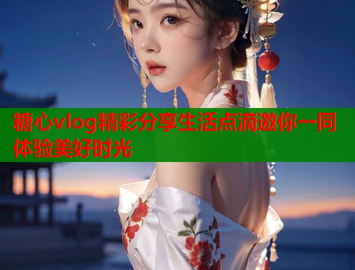 糖心vlog精彩分享生活点滴邀你一同体验美好时光  第1张