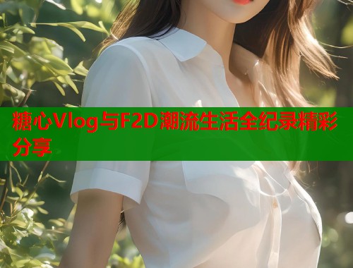 糖心Vlog与F2D潮流生活全纪录精彩分享  第1张