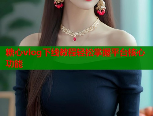 糖心vlog下线教程轻松掌握平台核心功能 第2张 糖心vlog下线教程轻松掌握平台核心功能 第2张